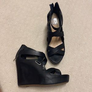 DV Dolce Vita black Jury wedge